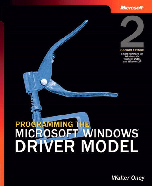 Programming the Microsoft Windows Driver Model, 2nd Edition