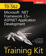 Self-Paced Training Kit (Exam 70-562) Microsoft .NET Framework 3.5 ASP.NET Application Development (MCTS)