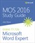 MOS 2016 Study Guide for Microsoft Word Expert