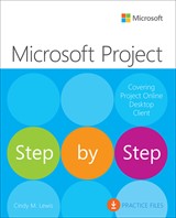 book cover: Microsoft Project Step by Step (covering Project Online Desktop Client)