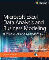 book cover: Microsoft Excel Data Analysis and Business Modeling (Office 2021 and Microsoft 365), 7th Edition