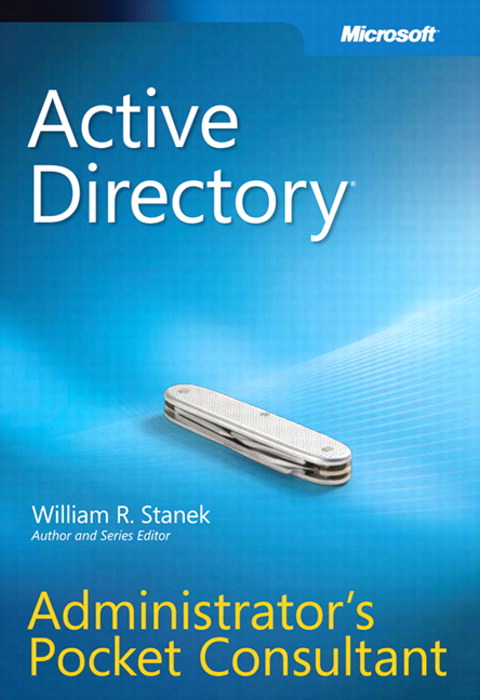 Active Directory Administrator's Pocket Consultant