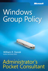 Windows Group Policy Administrator's Pocket Consultant