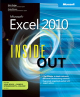 Microsoft Excel 2010 Inside Out