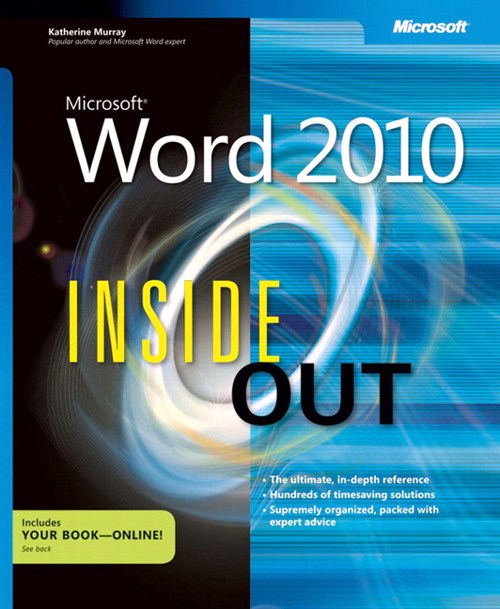 Microsoft Word 2010 Inside Out