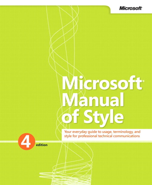 Microsoft Manual of Style, 4th Edition