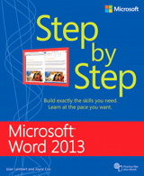 Microsoft Word 2013 Step By Step