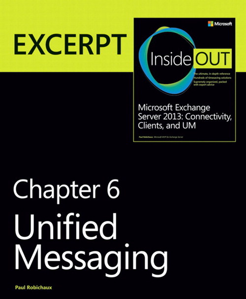 Unified Messaging Excerpt From Microsoft Exchange Server