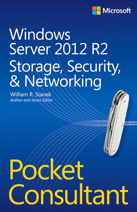 Windows Server 2012 R2 Pocket Consultant Volume 2 Storage