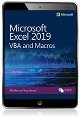 Microsoft Excel 2019 VBA and Macros