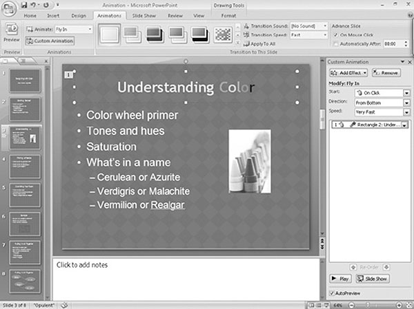 Adding Animation, Sound, and Movies to Microsoft® Office PowerPoint® 2007 |  Microsoft Press Store
