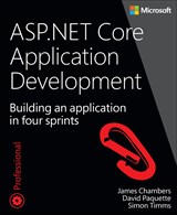 Book cover: ASP.NET Core Application Development: Building an application in four sprints